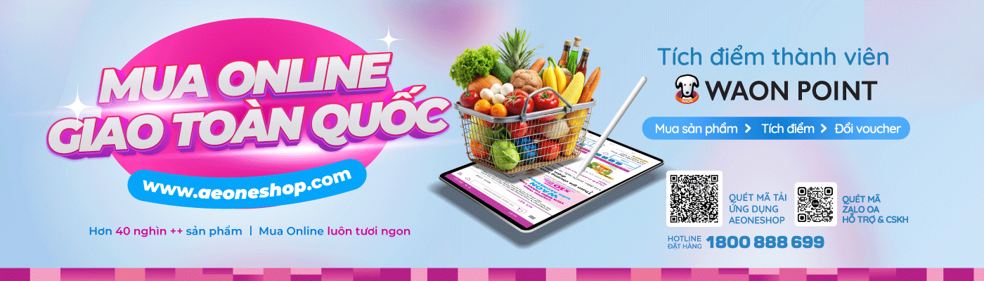 AEONESHOP mua sắm online giao hàng toàn quốc
