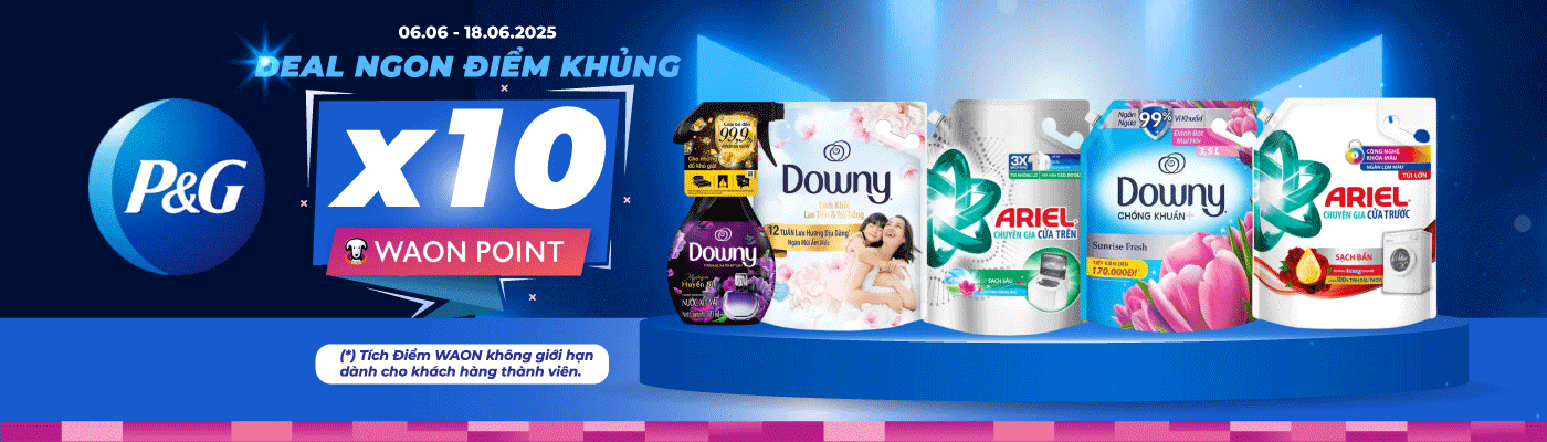 x10-waon-p&g