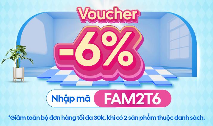 MUA 2 GIẢM 6%