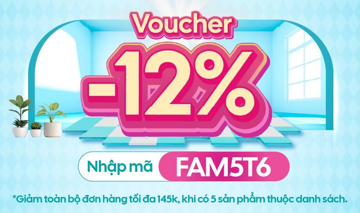 MUA 5 GIẢM 12%