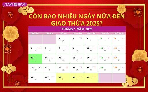 Còn bao nhiêu ngày nữa đến Giao thừa 2025? Đêm giao thừa rơi vào ngày mấy? image 1