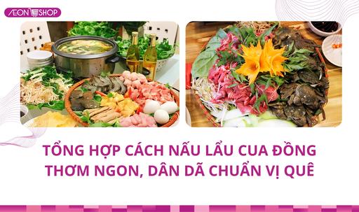 Cách nấu lẩu cua đồng thơm ngon ngọt nước chuẩn vị image 1