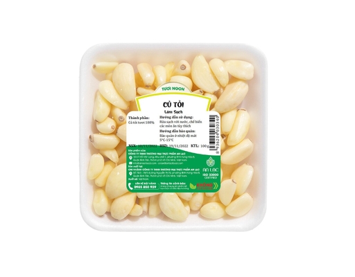 Củ Tỏi Làm Sạch 100g An Lạc ảnh 0