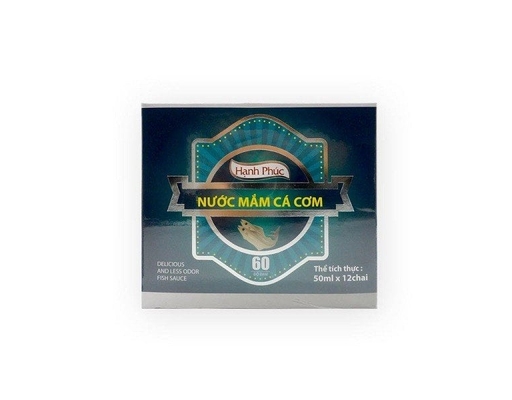 Nước Mắm 60 Độ Đạm - 12 x 50ml Hạnh Phúc ảnh 0