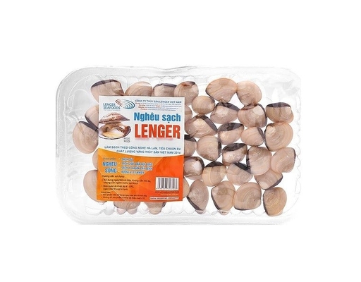 Nghêu Sạch 600g Lenger ảnh 0