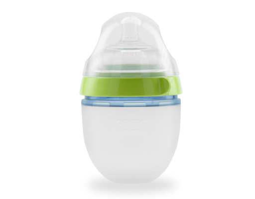 Bình Sữa Silicone CT00011 Màu Xanh 150ml Comotomo ảnh 0
