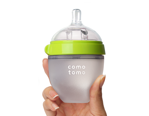 Bình Sữa Silicone CT00011 Màu Xanh 150ml Comotomo ảnh 7