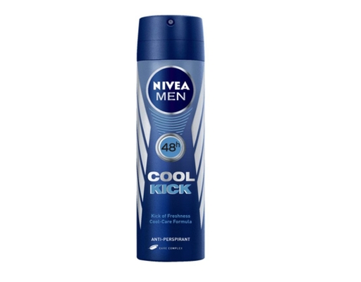 Xịt Khử Mùi Men Mát Lạnh Cool Kick 150ml NIVEA ảnh 0
