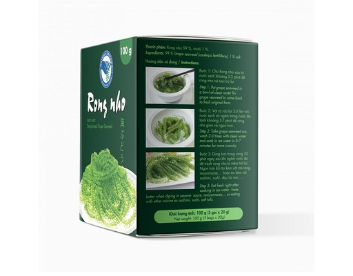 Rong Nho Tách Nước 100g Hải Nam ảnh 2