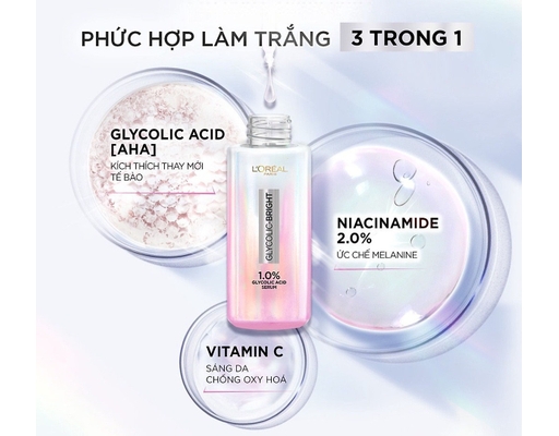 Tinh Chất Dưỡng Sáng 1% Glycolic-Bright 30ml L'Oreal ảnh 3