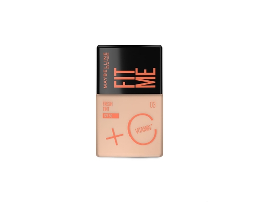 Kem Nền Sáng Da Chống Nắng, Mỏng Nhẹ & Kiềm Dầu SPF50 Fit Me Tint #03 30ml MAYBELLINE ảnh 0