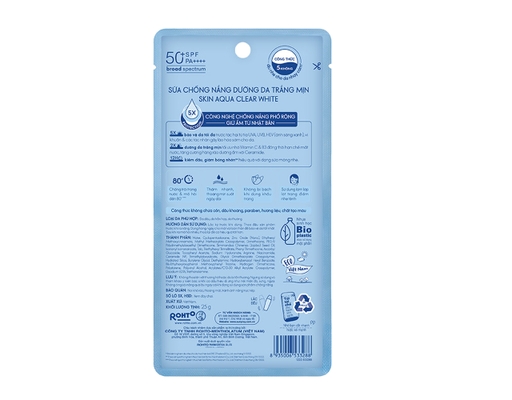 Sữa Chống Nắng Dưỡng Da Sáng Mịn Clear White SPF50+ PA++++ 25g Sunplay ảnh 2