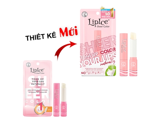 Son Dưỡng Sheer Color Honey Hương Táo 2.4g LipIce ảnh 5