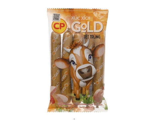 Xúc Xích Tiệt Trùng Gold 5 x 40g CP Food ảnh 0