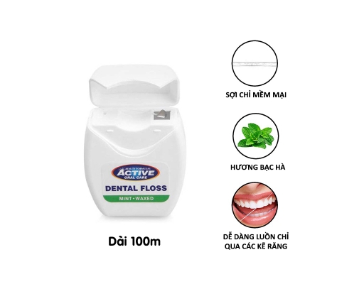 Tăm Chỉ Nha Khoa Hương Bạc Hà 100 Mét Beauty Formulas ảnh 3
