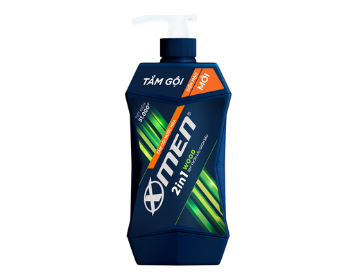 Tắm Gội Hương Nước Hoa Nam 2In1 Wood 650g X-Men ảnh 1