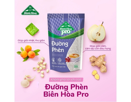 Đường Phèn Pro 500g Biên Hòa ảnh 1