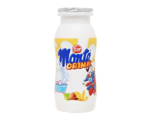 Lốc 4 Chai Váng Sữa Uống Monte Vị Vani 95ml Zott ảnh 1