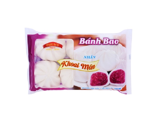 Bánh Bao Nhân Khoai Môn 300g Phú Mỹ ảnh 0