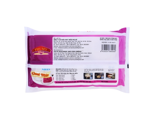 Bánh Bao Nhân Khoai Môn 300g Phú Mỹ ảnh 1