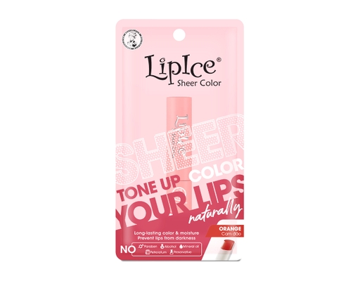 Son Dưỡng Hiệu Chỉnh Sắc Môi Orange Cam Đào 2.4g LipIce ảnh 0