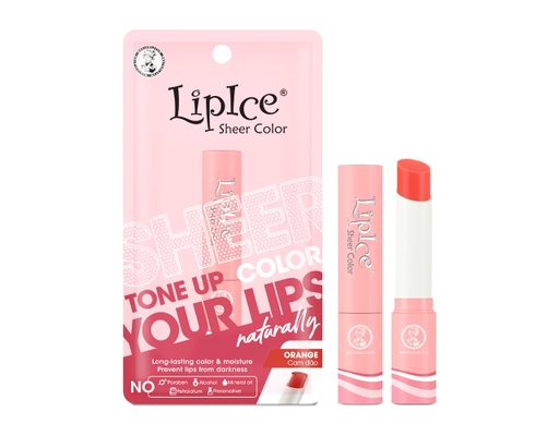 Son Dưỡng Hiệu Chỉnh Sắc Môi Orange Cam Đào 2.4g LipIce ảnh 1