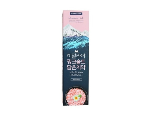Kem Đánh Răng Hương Hoa Bạc Hà Himalaya Pink Salt Floral Mint 100g Bamboo Salt ảnh 1