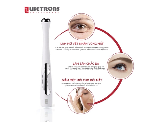 Máy Massage Chống Lão Hóa Cho Da Mắt EM100 Lifetrons ảnh 1