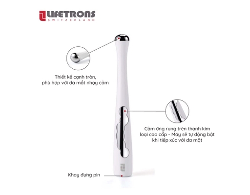 Máy Massage Chống Lão Hóa Cho Da Mắt EM100 Lifetrons ảnh 2