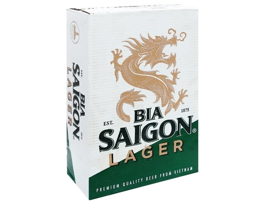 Thùng 24 Lon Bia Sài Gòn Lager 330ml - 02562384 Sài Gòn ảnh 0