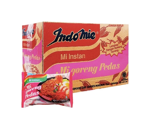 Thùng 40 Gói Mì Xào Khô Goreng Vị Cay Nồng 79g - 02318332 Indomie ảnh 0