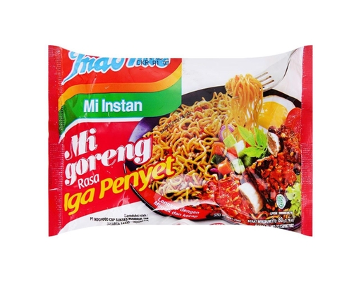 Thùng 40 Gói Mì Xào Khô Goreng Vị Sườn - 02318363 Indomie ảnh 1