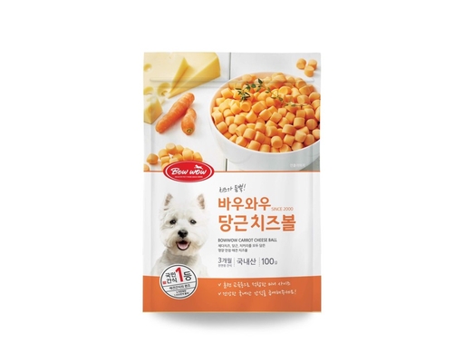 Phô Mai Cho Chó Vị Cà Rốt 100g Bowwow ảnh 0