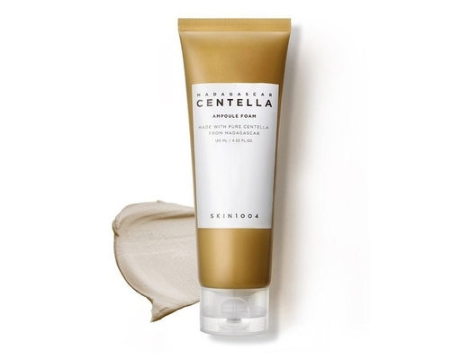 Sữa Rửa Mặt Dịu Nhẹ Sạch Sâu Chiết Xuất Rau Má Madagascar Centella Ampoule Foam 125ml Skin1004 ảnh 2