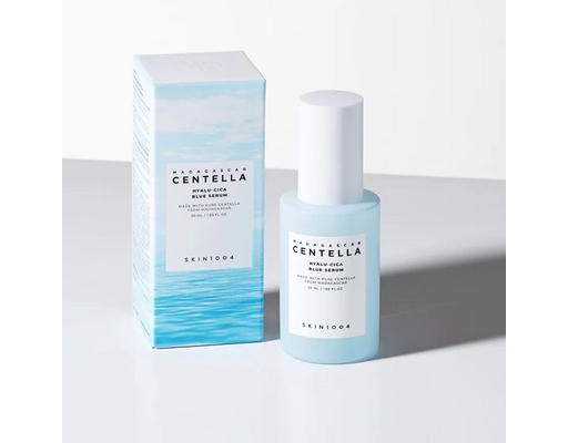 Serum Dưỡng Ẩm Madagascar Centella Hyalu-cica Blue Serum 50ml Skin1004 ảnh 2