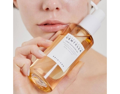Dầu Tẩy Trang Làm Sạch Dưỡng Ẩm Madagascar Centella Light Cleansing Oil 200ml Skin1004 ảnh 3