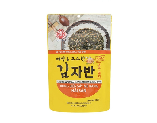Rong Biển Sấy Mè Rang Vị Hải Sản 30g Otoki ảnh 0