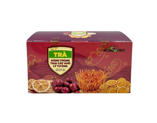 Trà Đông Trùng Trái Cây 120g Thực Phẩm Lý Tưởng ảnh 0