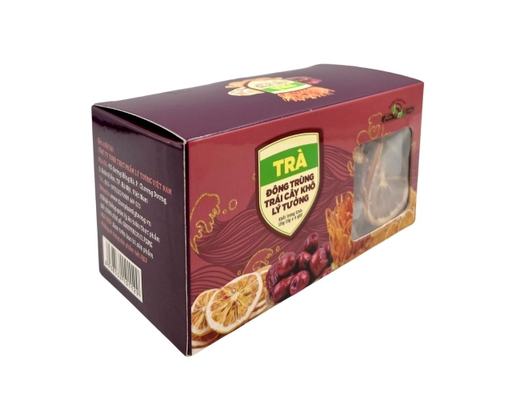 Trà Đông Trùng Trái Cây 120g Thực Phẩm Lý Tưởng ảnh 1