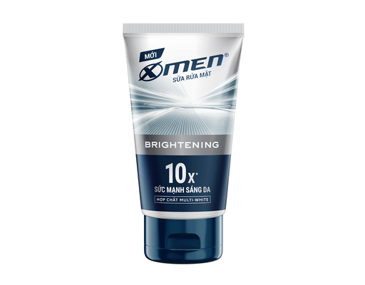 Sữa Rửa Mặt Cho Nam Hỗ Trợ Sáng Da Brightening 100g X-Men ảnh 0