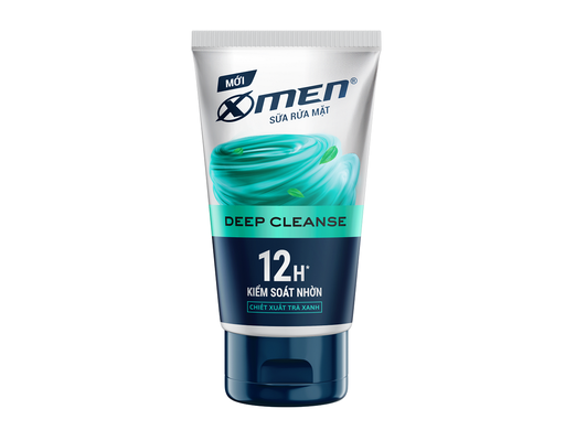 Sữa Rửa Mặt Cho Nam Giúp Sạch Sâu Deep Cleanse 100g X-Men ảnh 0
