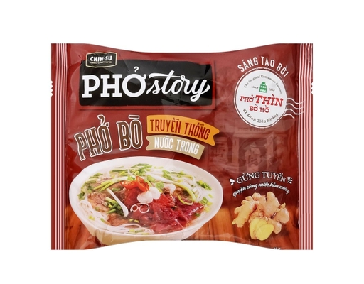 Phở Bò Chinsu Phở Story Vị Truyền Thống Gói 72G CHIN-SU ảnh 0