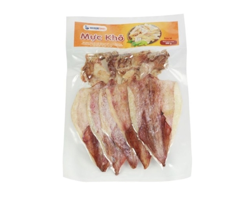 Mực Khô Còn Da Size M 17-20cm 250g Hải Nam ảnh 0