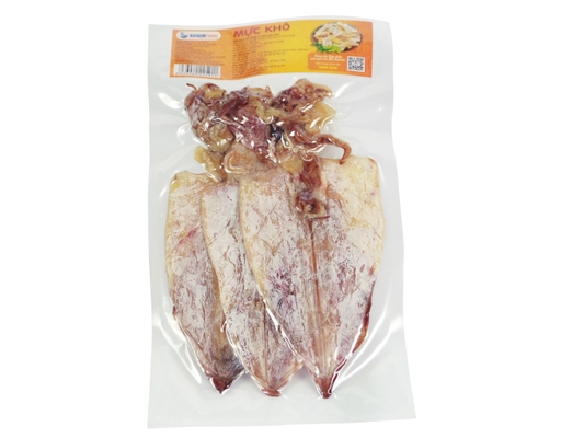 Mực Khô Còn Da Size L 21-25cm 250g Hải Nam ảnh 0