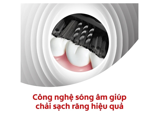Bàn Chải Điện Colgate Dùng Pin 360 Sonic Charcoal 1 Cây