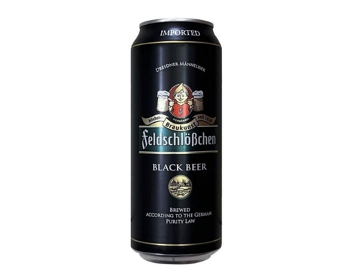 Bia Feldschlobchen Black 5% Lon 500ml Feldschlobchen ảnh 0