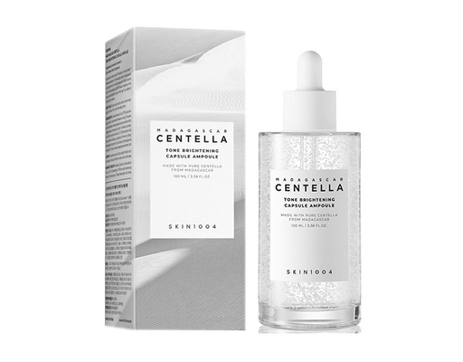 Tinh Chất Rau Má Dưỡng Sáng & Làm Dịu Da Madagascar Centella Tone Brightening Capsule Ampoule 100ml Skin1004 ảnh 0