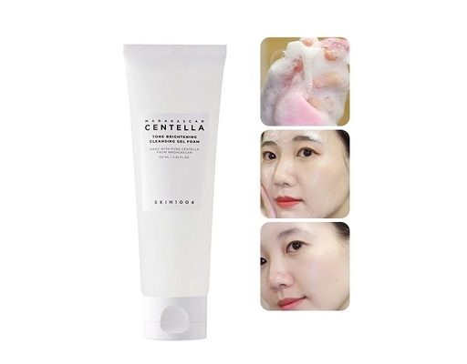 Sữa Rửa Mặt Rau Má Dưỡng Sáng Da Madagascar Centella Tone Brightening Cleansing Gel Foam 125ml Skin1004 ảnh 1