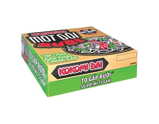 Thùng 30 Gói Mì Trộn Đại Gói Rưỡi 134g - 09455146 Kokomi ảnh 0