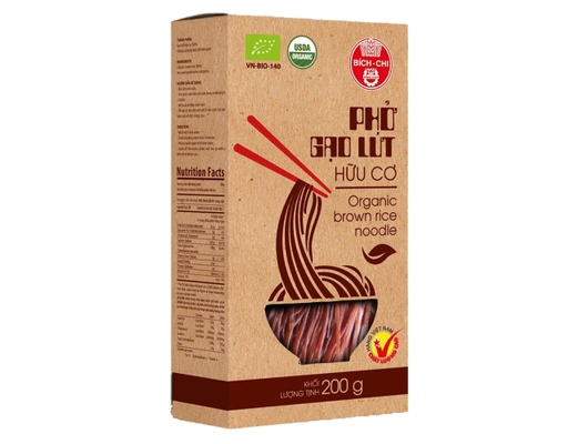 Bánh Phở Gạo Lứt Hữu Cơ 200g Bích Chi ảnh 0